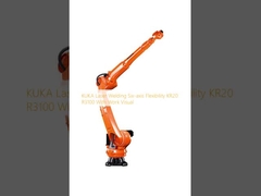 Ελαστικότητα έξι άξονων KUKA Laser Welding KR20 R3100 με οπτική εργασία