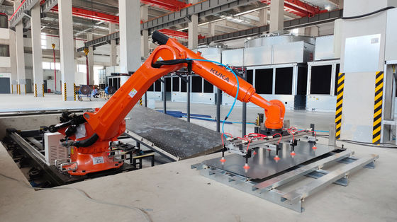Ρομπότ KUKA 210kg 2696mm Υψηλή σταθερότητα και ευελιξία στην κάμψη του φύλλου μετάλλου